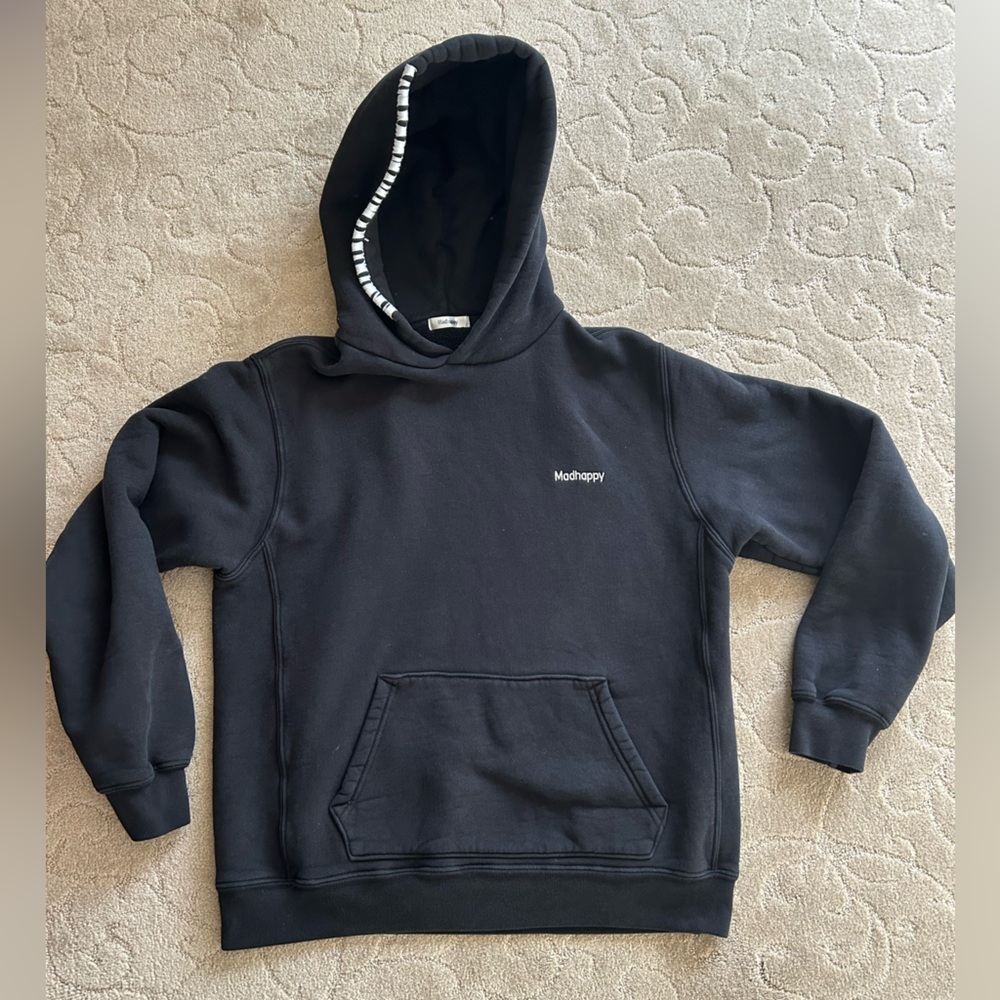 Madhappy Black Logo Pullover Hoodie